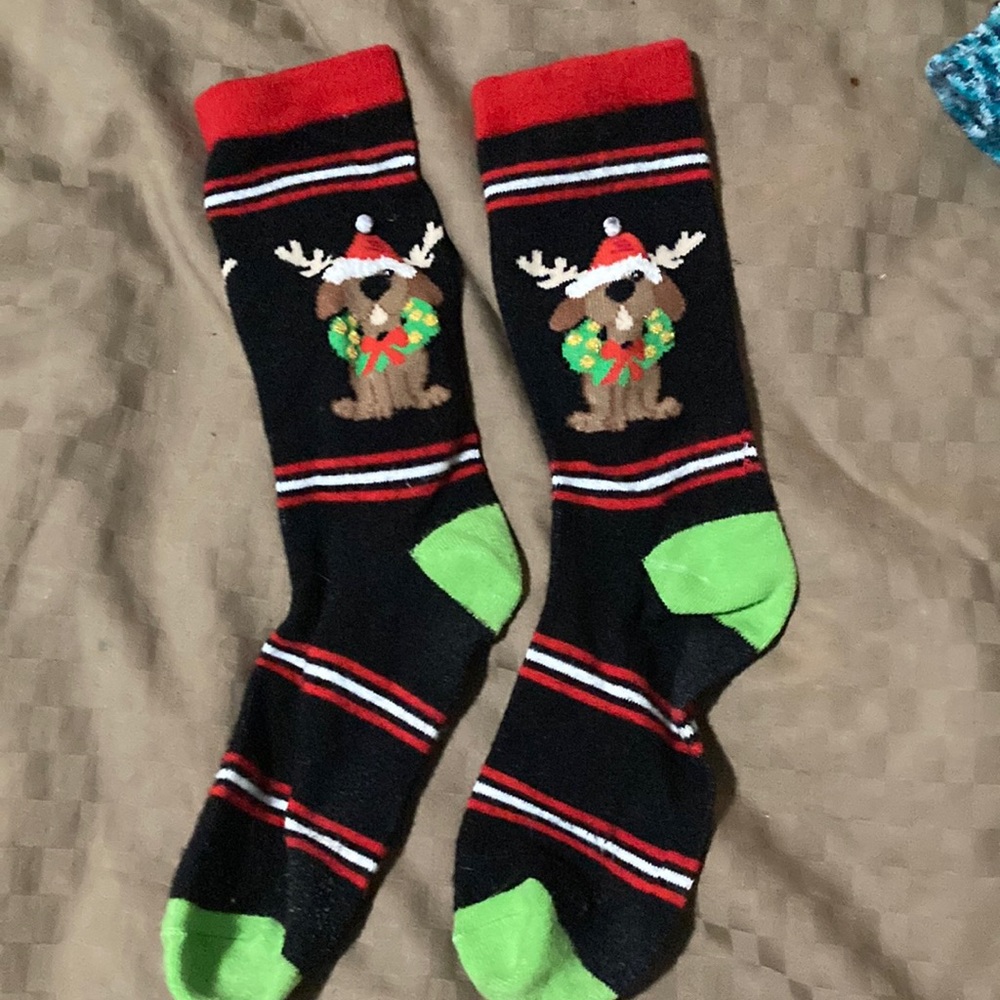 Ugly Christmas socks